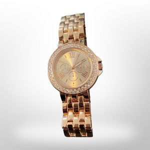 Rose Gold Costume Watch